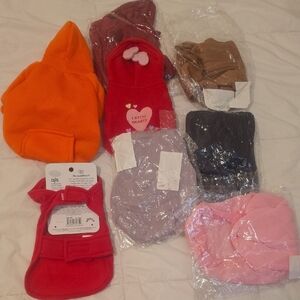 Colorful Pet Hoodies Collection XXS